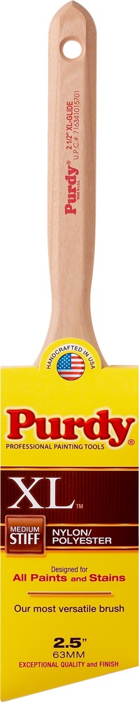 Purdy 144152325 2-1/2" XL Nylon/Polyester Med Stiff Paint Brush