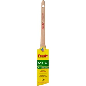 Purdy 144080215 1-1/2" 100% Dyed Nylon Soft Nylox Dale Angular Paint Brush
