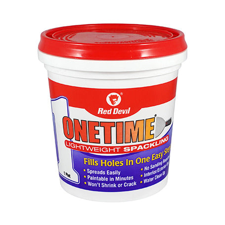Red Devil One Time LT Spackle 1 Pint