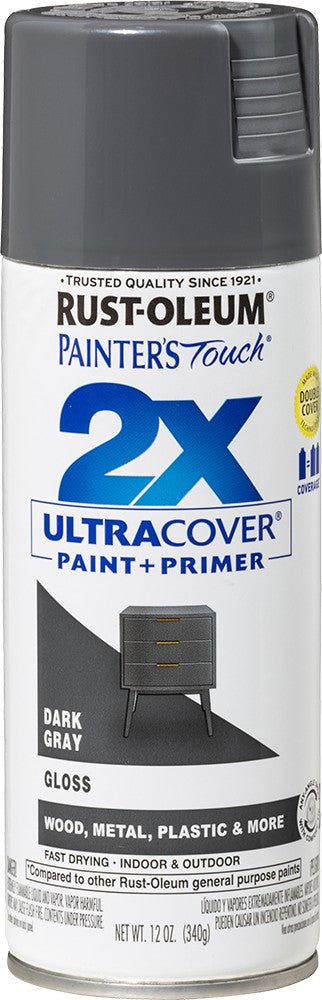 Rust-Oleum 334031 12oz Gloss Dark Gray 2