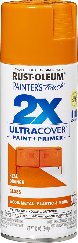 Rust-Oleum 334043 12oz Gloss Real Orange