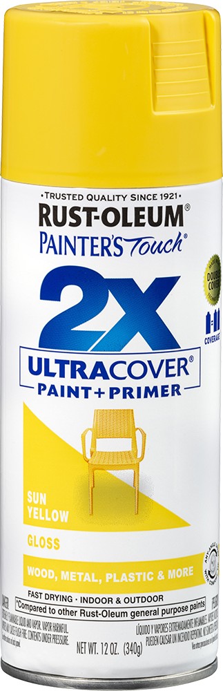 Rust-Oleum 334046 12oz Gloss Sun Yellow