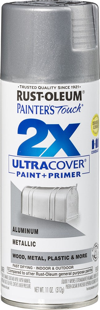 Rust-Oleum 334058 12oz Aluminum 2X Ultra