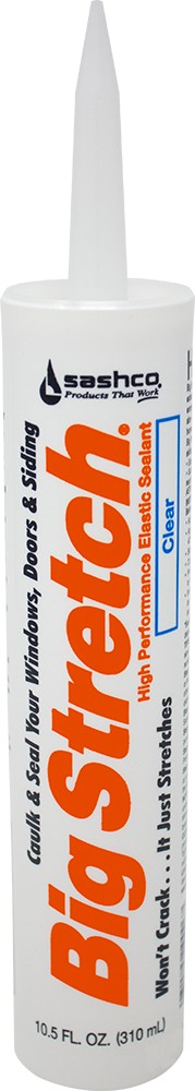 Sashco 10006 10.5 oz. Clear Big Stretch