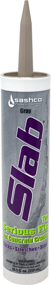 Sashco 16210 10.5 oz. Gray Slab Gray Concrete Repair Sealant
