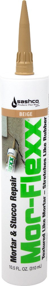 Sashco 15010 10.5 oz. Beige Mor Flexx Mortar & Stucco Repair Sealant