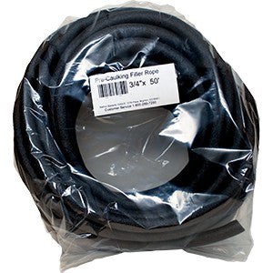 Sashco 30751 3/4" x 50' Coil Pre-Caulking Backer Rod
