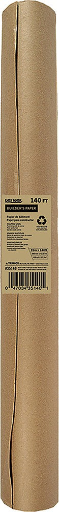 Trimaco 35140/25 C140 35" x 140' Brown Builders Paper