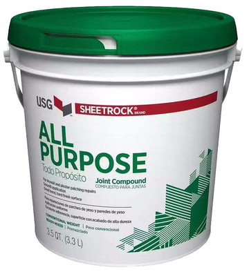 USG 385140004 3.5Qt All Purpose Joint Compound Green Lid