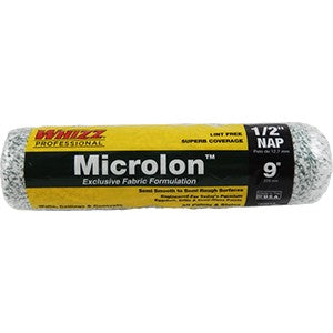 Whizz 73913 9" x 1/2" Nap Microlon Roller Cover