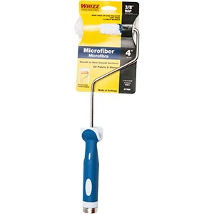 Whizz 77600 4" 3/8 Xtrasorb Microfiber Blue Roller W Cover