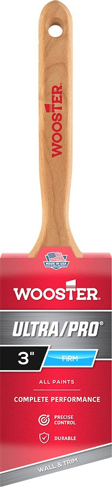 Wooster 4174 3" Ultra/Pro Firm Angle Sash Paint Brush