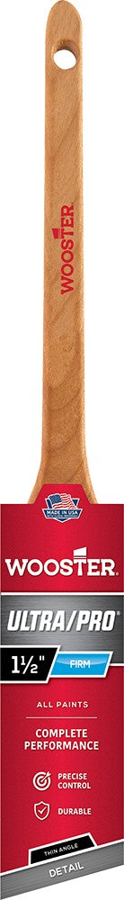 Wooster 4181 1-1/2" Ultra/Pro Firm Thin Angle Sash Paint Brush