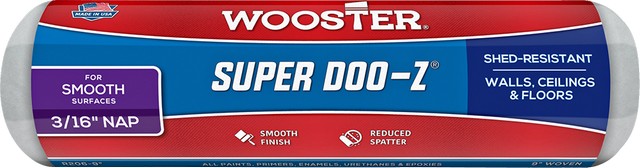 Wooster R206 9" x 3/16" Nap Super Doo-Z Roller Cover