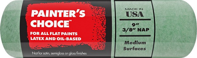 Wooster R337 9" x 3/8" Nap Painters Choice Roller Cover
