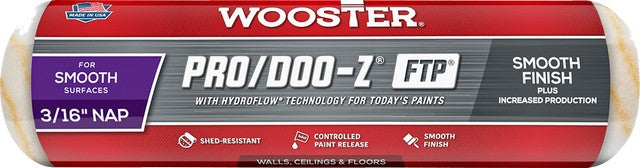 Wooster 9" x 3/16" Nap Pro/Doo-Z F