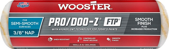 Wooster 9" x 3/8" Nap Pro/Doo-Z FT