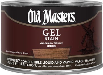 Old Masters 81808 pt American Walnut Gel Stain