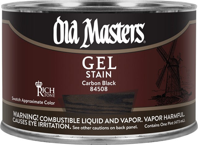 Old Masters 84508 pt Carbon Black Gel Stain