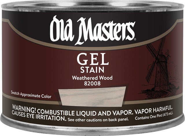 Old Masters 82008 pt Weathered Wood Gel