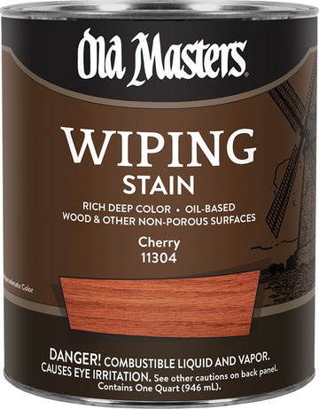 Old Masters 11304 qt Cherry Wiping Stain