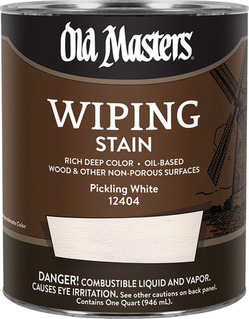 Old Masters 12404 qt Pickling White Wiping Stain