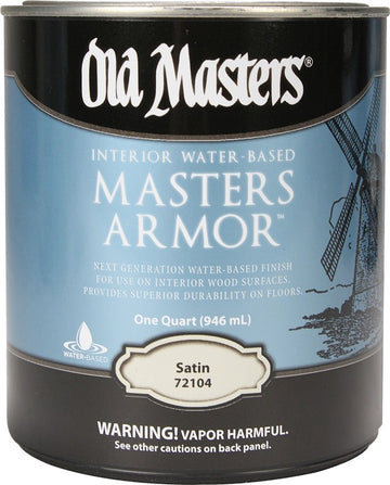 Old Masters 72104 qt Satin Masters Armor