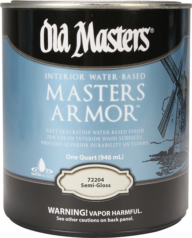 Old Masters 72204 qt Semi Gloss Masters Armor
