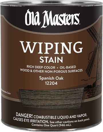 Old Masters 12204 qt Spanish Oak Wiping Stain
